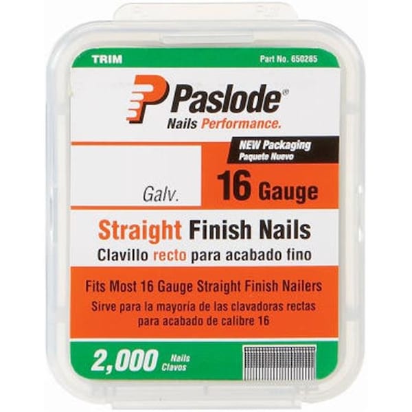 Paslode 650283 1.5 in.Finish Nail; 16 Gauge